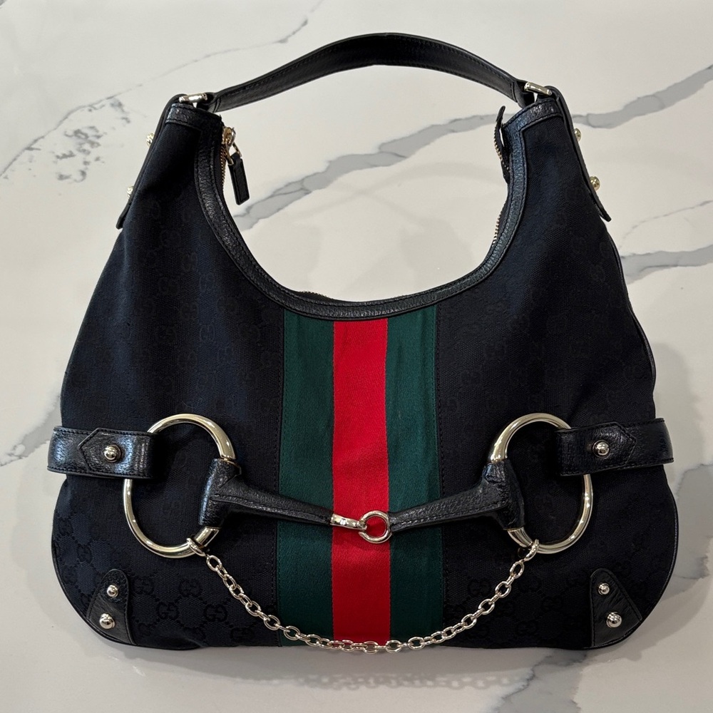 Rare Gucci Horsebit Hobo Bag - Tom Ford era